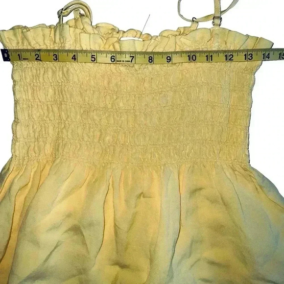 CLOTH & STONE smoked yellow top size L never worn - Picture 6 of 6